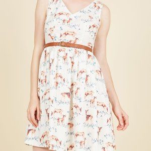 Modcloth Zest of the Bunch Cotton A-Line Dress in